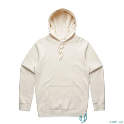 Beige stencil hood sweatshirt from AS Adult Stencil Hoodie, perfect for workwear or uniforms