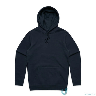 Dark blue stencil hood sweatshirt from AS Adult Stencil Hoodie, perfect workwear or uniforms