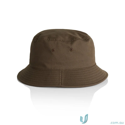 Brown bucket hat from AS Bucket Hat, perfect for uniforms and workwear style