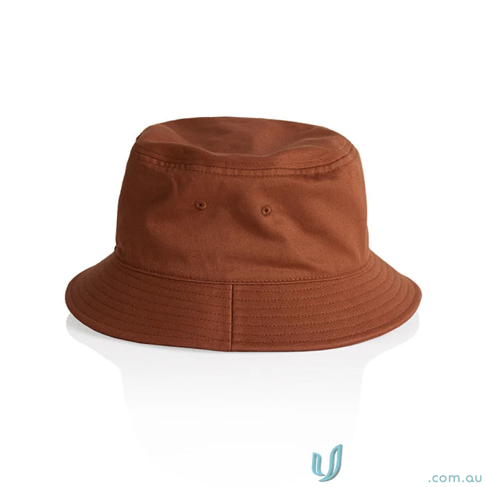 Brown bucket hat from AS Bucket Hat, ideal for uniforms and workwear styles