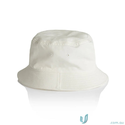 White bucket hat from AS Bucket Hat perfect for casual wear and work uniforms