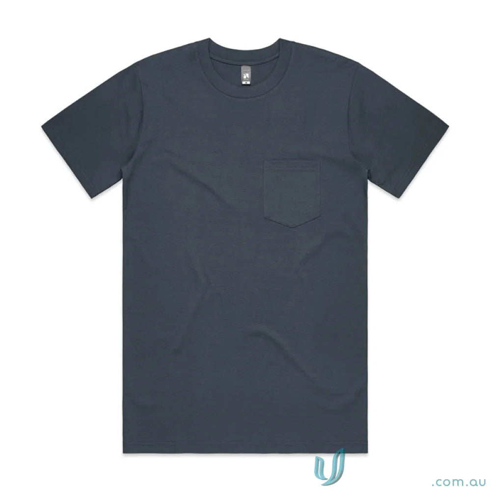 Dark gray AS Classic Pocket Tee t-shirt ideal for workwear and uniforms