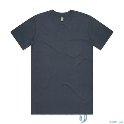 Dark gray AS Classic Pocket Tee t-shirt ideal for workwear and uniforms
