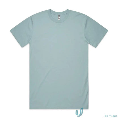 Light blue AS Classic Tee crew neck shirt in relaxed fit style made from combed cotton
