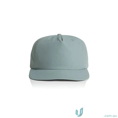 Teal AS Colour 1114 surf cap made of recycled nylon with a plastic snapback