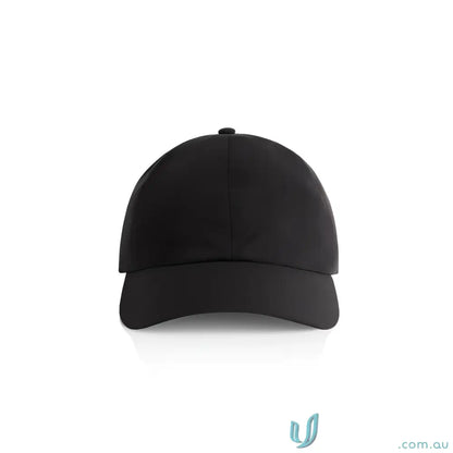 Black AS Colour Access Active Cap with low profile and self-fabric covered velcro