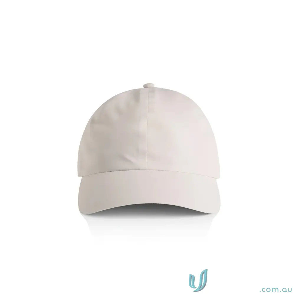 Light beige Access Active Cap with curved brim and self-fabric covered velcro