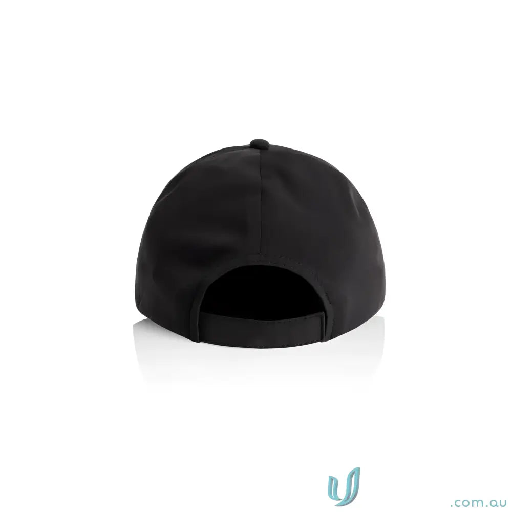 Black AS Colour Access Active Cap with adjustable strap and self-fabric covered velcro