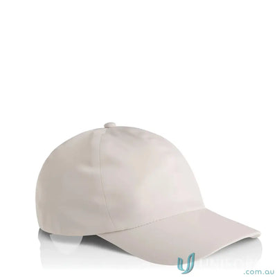 Light beige Access Active Cap with subtle sheen, featuring self-fabric covered velcro