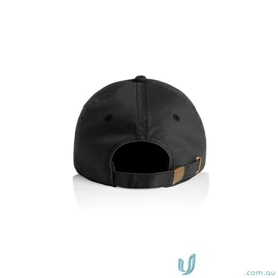 Black Colour Access Faded Cap with adjustable strap and brass buckle for a casual look