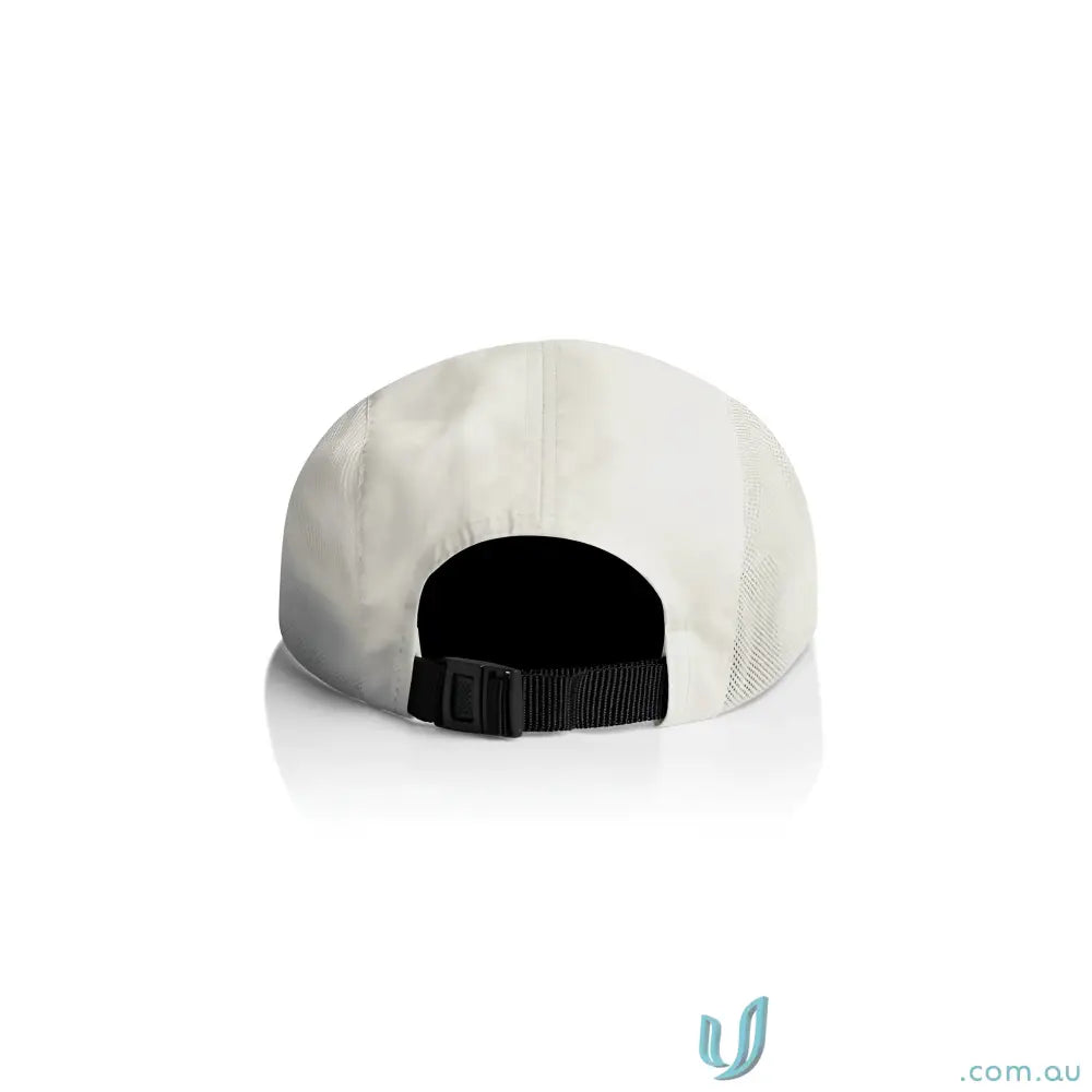 Rear view of Light-Colored AS Colour Active Finn Cap with black adjustable strap