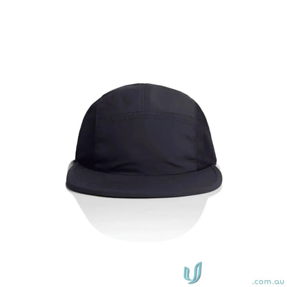 Dark navy blue Recycled Nylon Active Finn Cap with soft brim from AS Colour