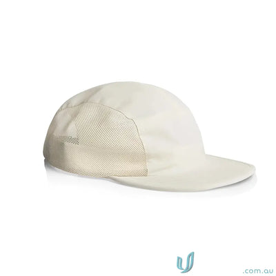 Light-colored Recycled Nylon Colour Active Finn Cap with mesh sides and flat brim