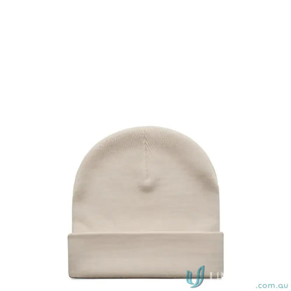 Beige cuff beanie from AS Colour Cuff Beanie 1107 relax fit colour cuff collection