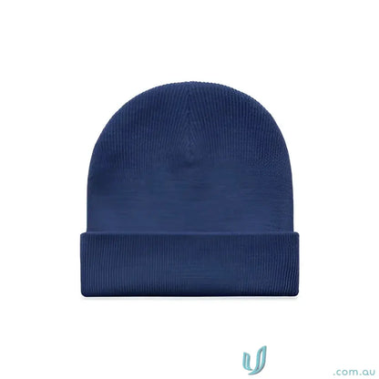 Navy blue cuff beanie from AS Colour Cuff Beanie 1107 Relaxed Fit Acrylic Knit Hat