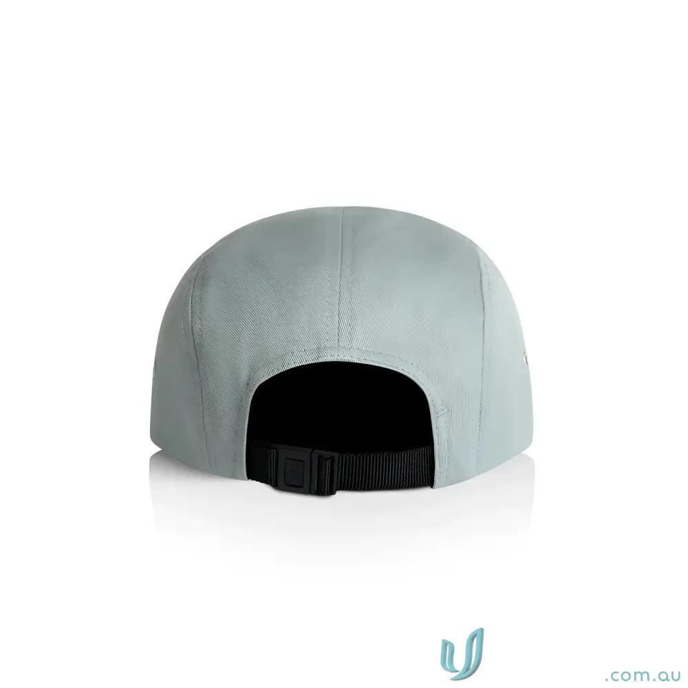 Light blue AS Colour Finn Five Panel Cap with adjustable strap and breathable cotton