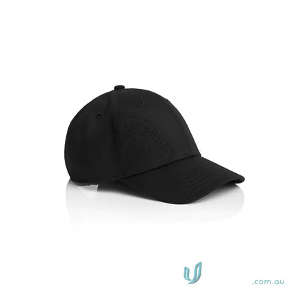 Black plain mid profile Icon Kids Cap made of cotton from AS Colour Icon Kids collection