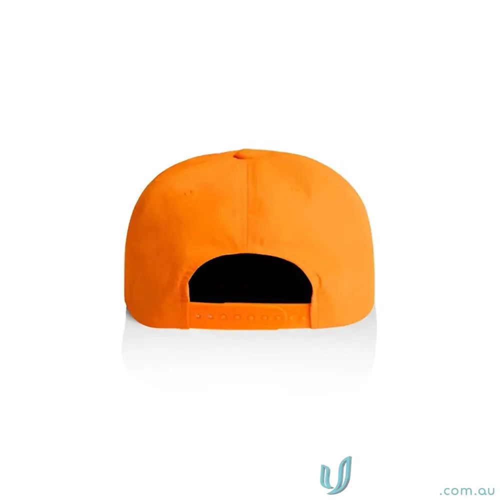 Orange recycled nylon Colour Surf Safety Cap with adjustable snapback closure