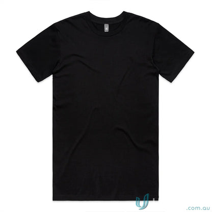 Black short-sleeved T-shirt from AS Staple PlusTee perfect for work uniforms or workwear