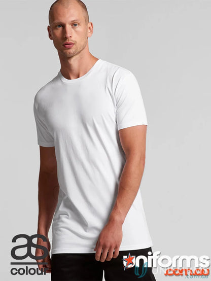 White crew neck T-shirt from AS Staple PlusTee, perfect for uniforms or workwear