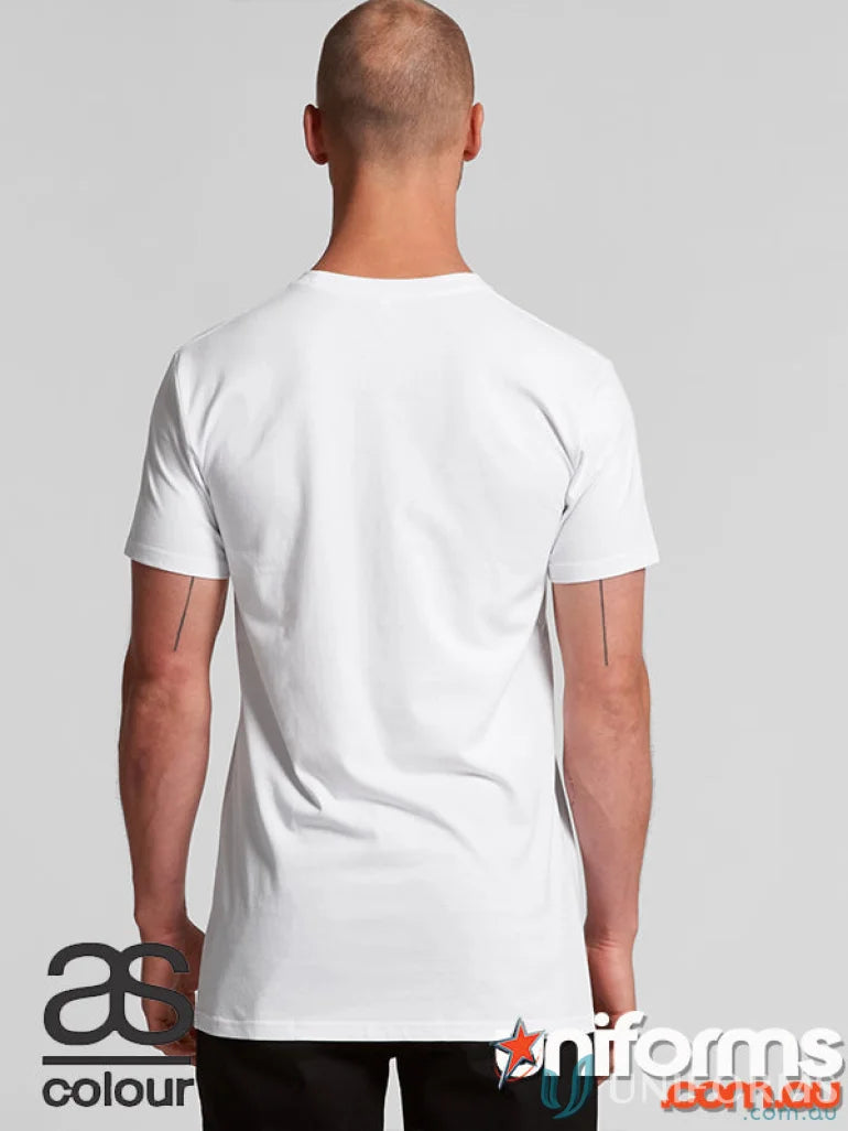 White AS Staple PlusTee worn as casual workwear or part of your work uniforms