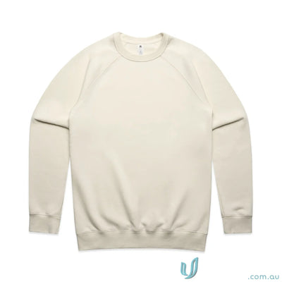 Beige crewneck sweatshirt from AS Supply Crew collection, perfect for casual crew orange style