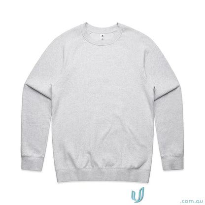 Gray crewneck sweatshirt from AS Supply Crew, perfect for work uniforms or workwear