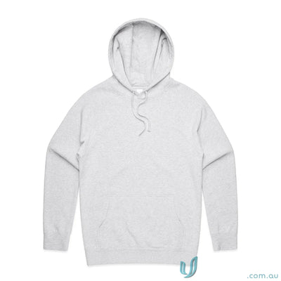 Gray AS Supply Hoodie made of polyester anti-pill fleece with a regular fit