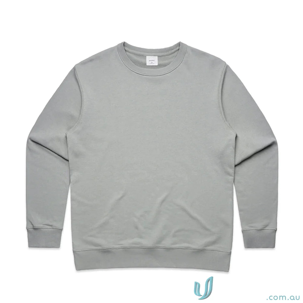 Gray crewneck sweatshirt from AS Womens Premium Crew perfect for work uniforms and workwear