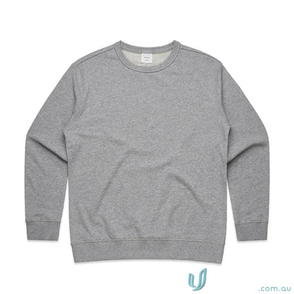 Gray crewneck sweatshirt from AS Womens Premium Crew, perfect for work uniforms or workwear
