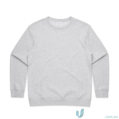 Gray crewneck sweatshirt from AS Womens Premium Crew, perfect for workwear and uniforms