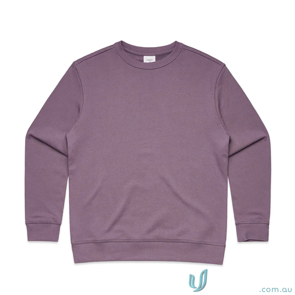 Mauve crewneck sweatshirt from AS Womens Premium Crew, perfect for work uniforms and workwear