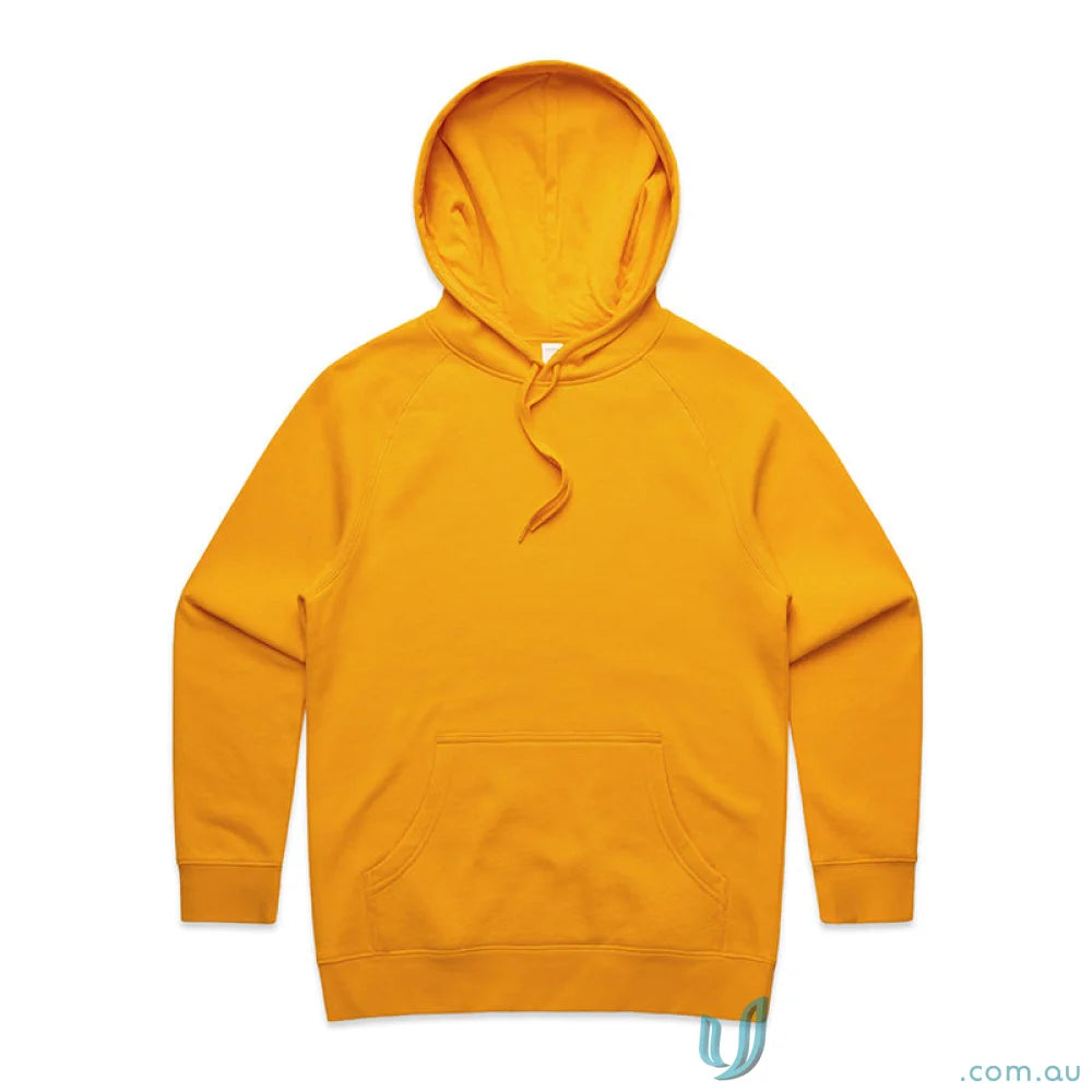 Golden yellow hoodie from AS Womens Supply Hoodie, super comfy for casual uniforms