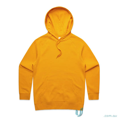 Golden yellow hoodie from AS Womens Supply Hoodie, super comfy for casual uniforms