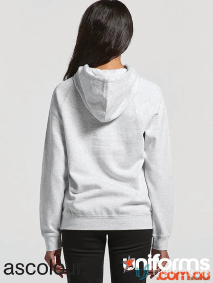 Gray hooded sweatshirt from AS Womens Supply Hoodie, super comfy hoodie for uniforms