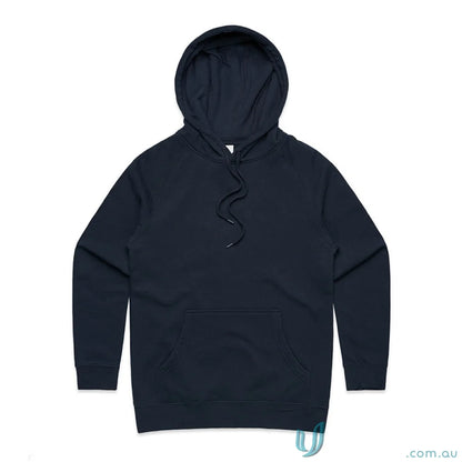 Navy blue hoodie from AS Womens Supply Hoodie, super comfortable for casual uniforms