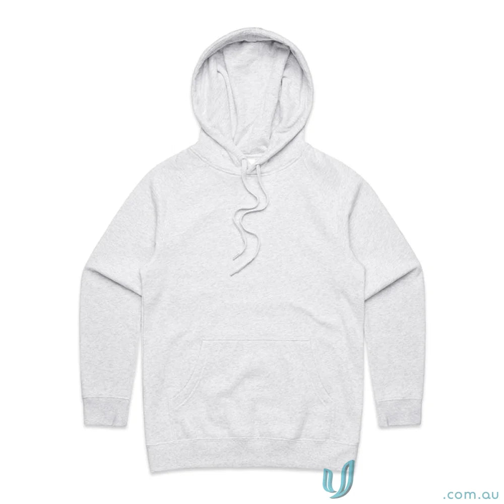 Comfortable white hoodie from AS Womens Supply Hoodie, perfect for casual uniforms