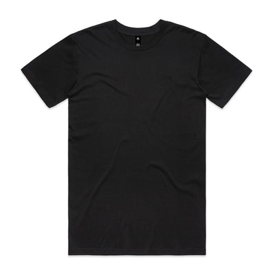 Planett staple tee Atlan DTF mens black cotton crew neck t-shirt