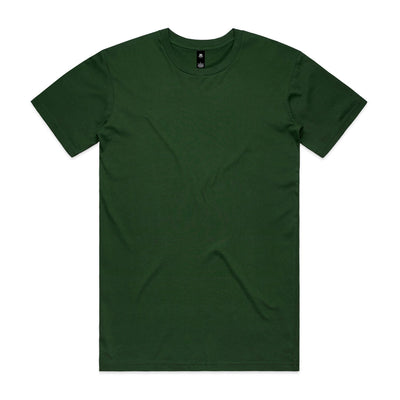 Dark green Atlan (DTF) planett staple tee, short-sleeve crew neck front