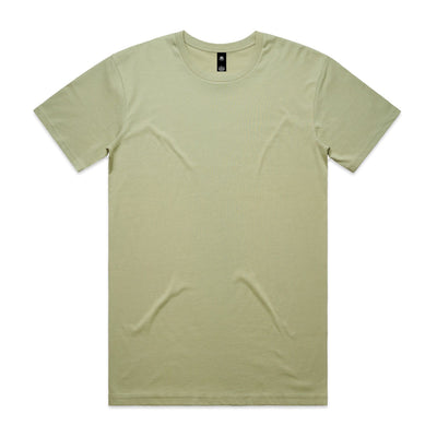 Planett staple tee Atlan DTF mens minimalist olive green cotton crew neck t-shirt