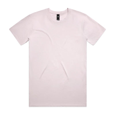 Planett staple tee Atlan DTF mens pale pink minimalist crew neck t-shirt