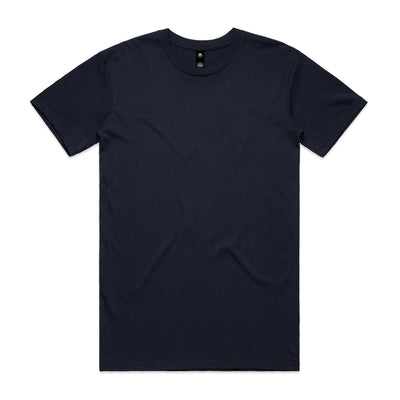 Planett staple tee Atlan DTF mens plain black cotton crew neck t-shirt