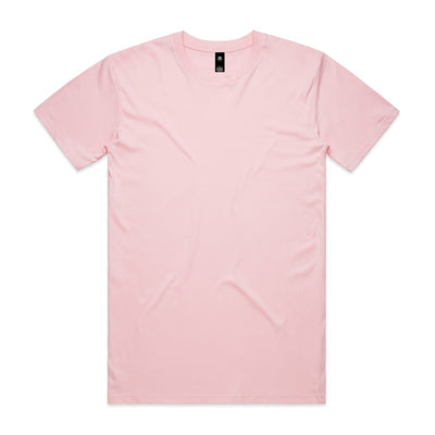 Planett staple tee Atlan DTF mens soft pink cotton short sleeve crew neck