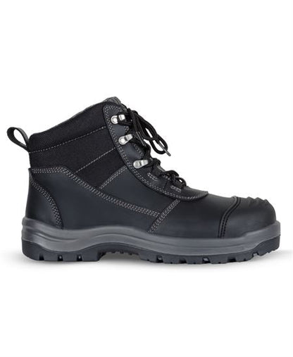 JB's Atrax Heavy-Duty Zip Safety Boot: Composite Toe, Anti-Static, Oil Resistant
