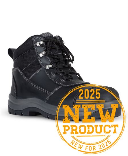 JB's Atrax Heavy-Duty Zip Safety Boot: Composite Toe, Anti-Static, Oil Resistant