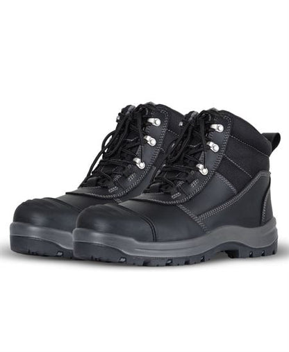 JB's Atrax Heavy-Duty Zip Safety Boot: Composite Toe, Anti-Static, Oil Resistant