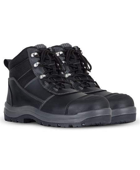JB's Atrax Heavy-Duty Zip Safety Boot: Composite Toe, Anti-Static, Oil Resistant