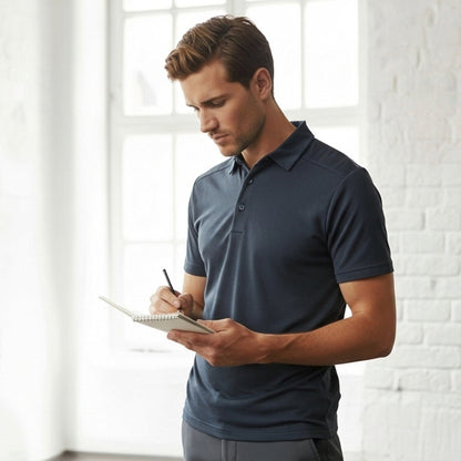 Bamboo Charcoal Corporate Polo - Graphite / XS - Polo