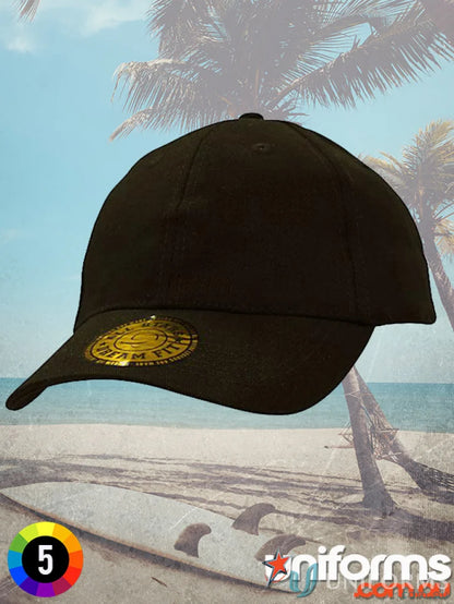 Black BHC FlexFit Cap perfect for dream fit uniforms and workwear casual style