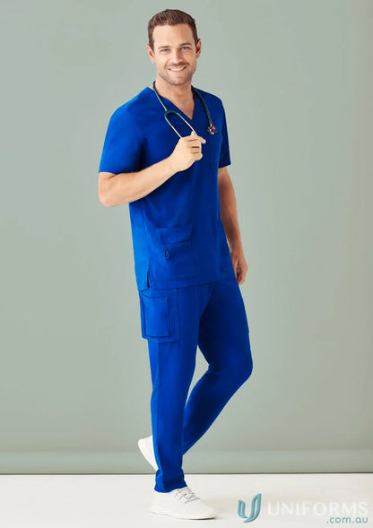Blue Biz Avery Straight Leg Scrub Pant for Men’s medical scrubs